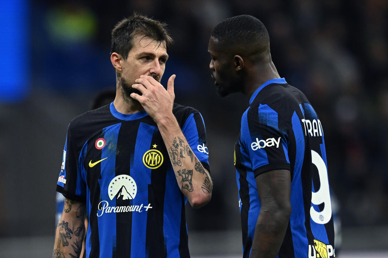 Francesco Acerbi e Marcus Thuram